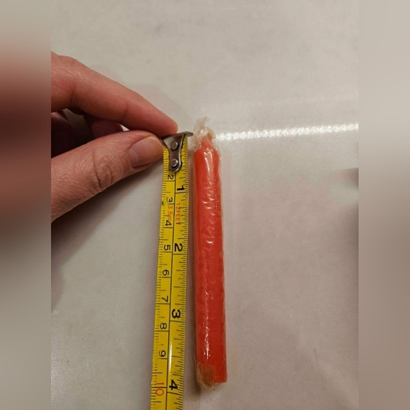 4 new vintage mini red candles with Christmas tree stands - Picture 3 of 6